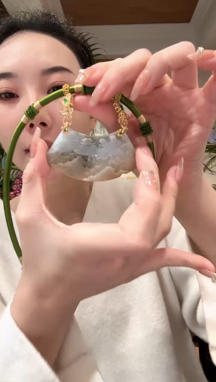 【闪购商品】翡翠颈饰未镶嵌国风