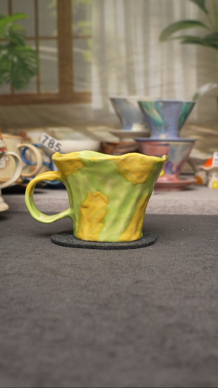 杯子陶796景德镇手工手创杯子  微瑕