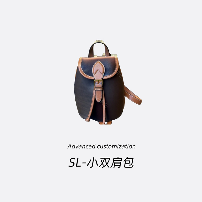 【保证真皮】6076花花双肩包经典斜挎包手提包单肩