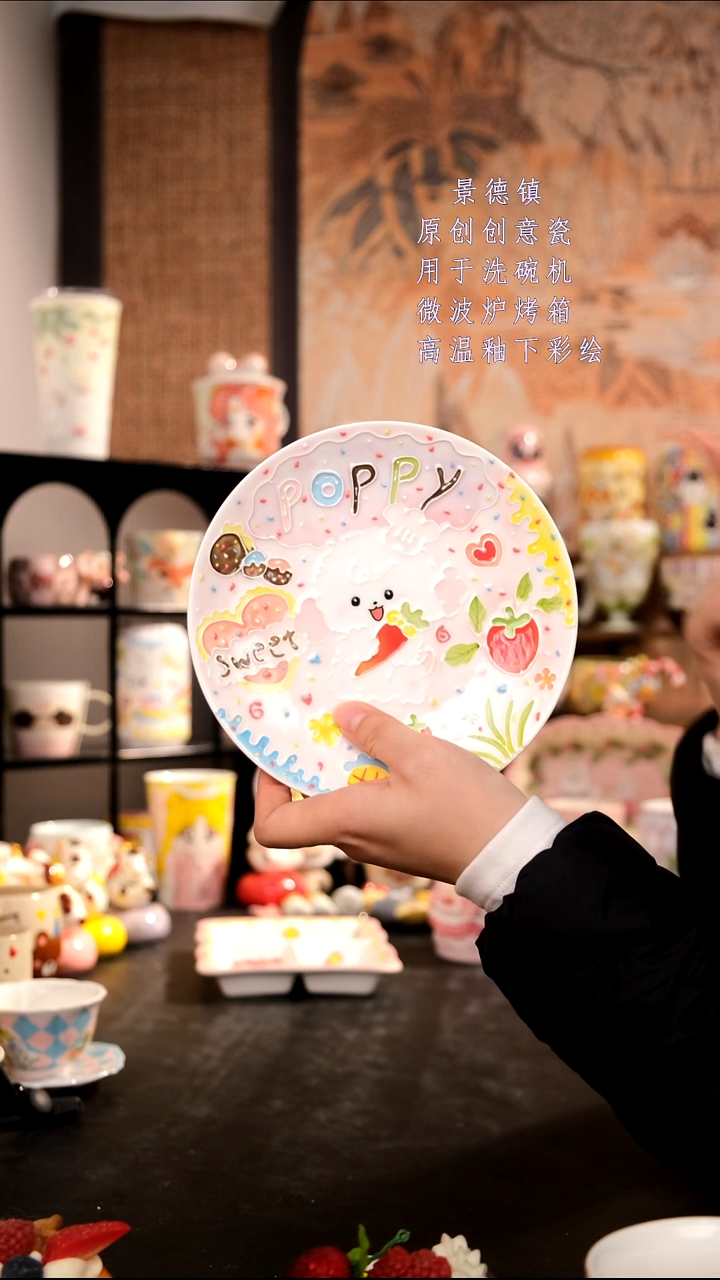 摆件陶旺的可以陶瓷设计师款