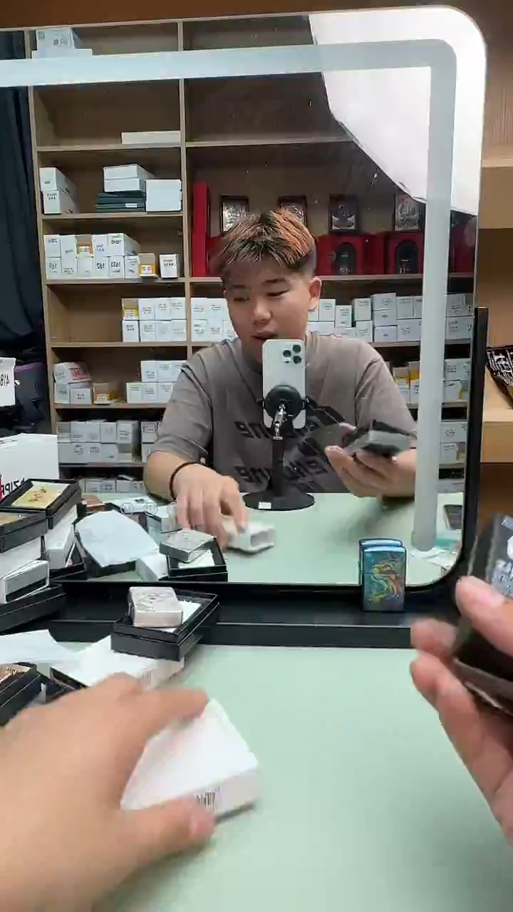Zippo打火机古铜1935切角荒野行动