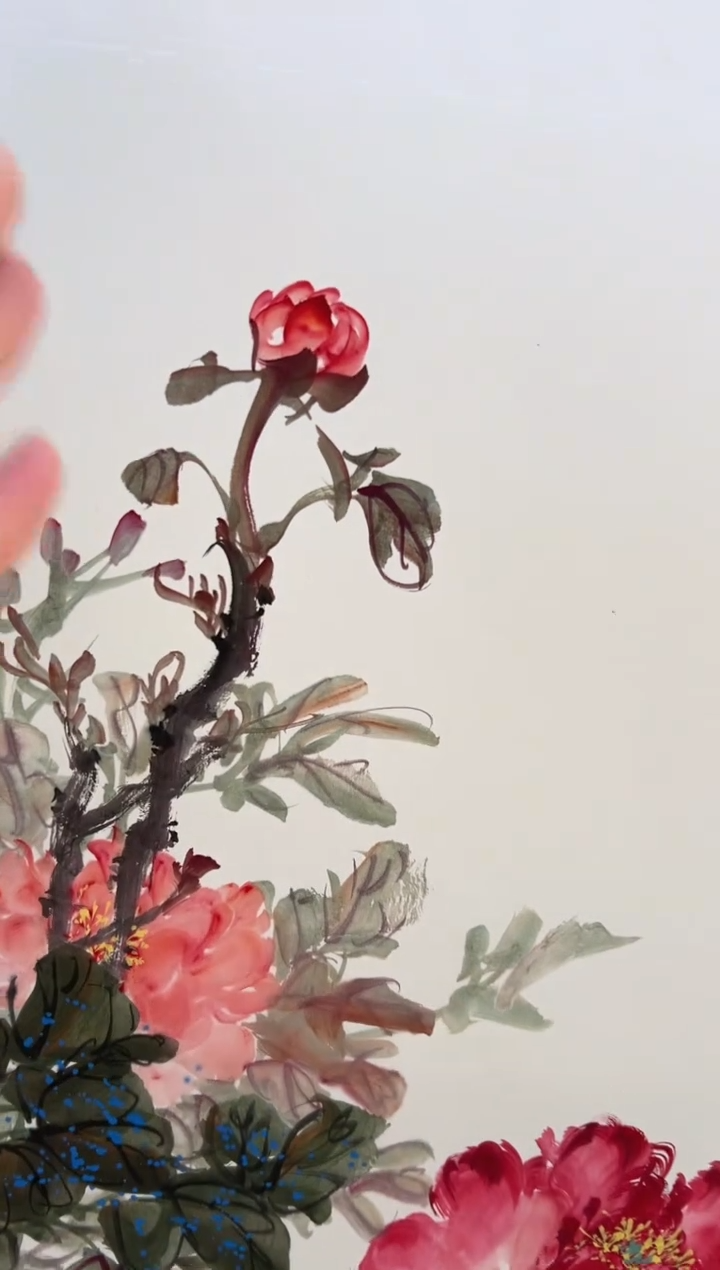 国画刘立荣亲笔绘画手绘作品D6