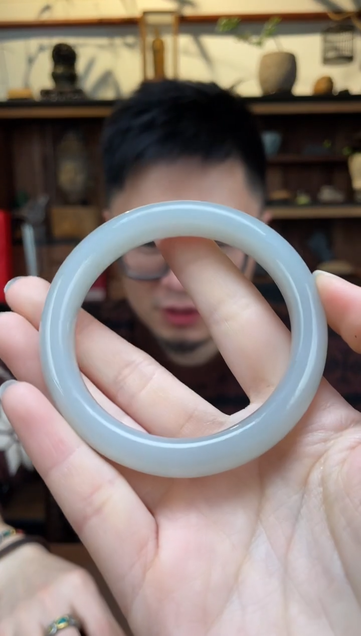 【闪购商品】和田玉手镯未镶嵌021和田玉手镯58#YR