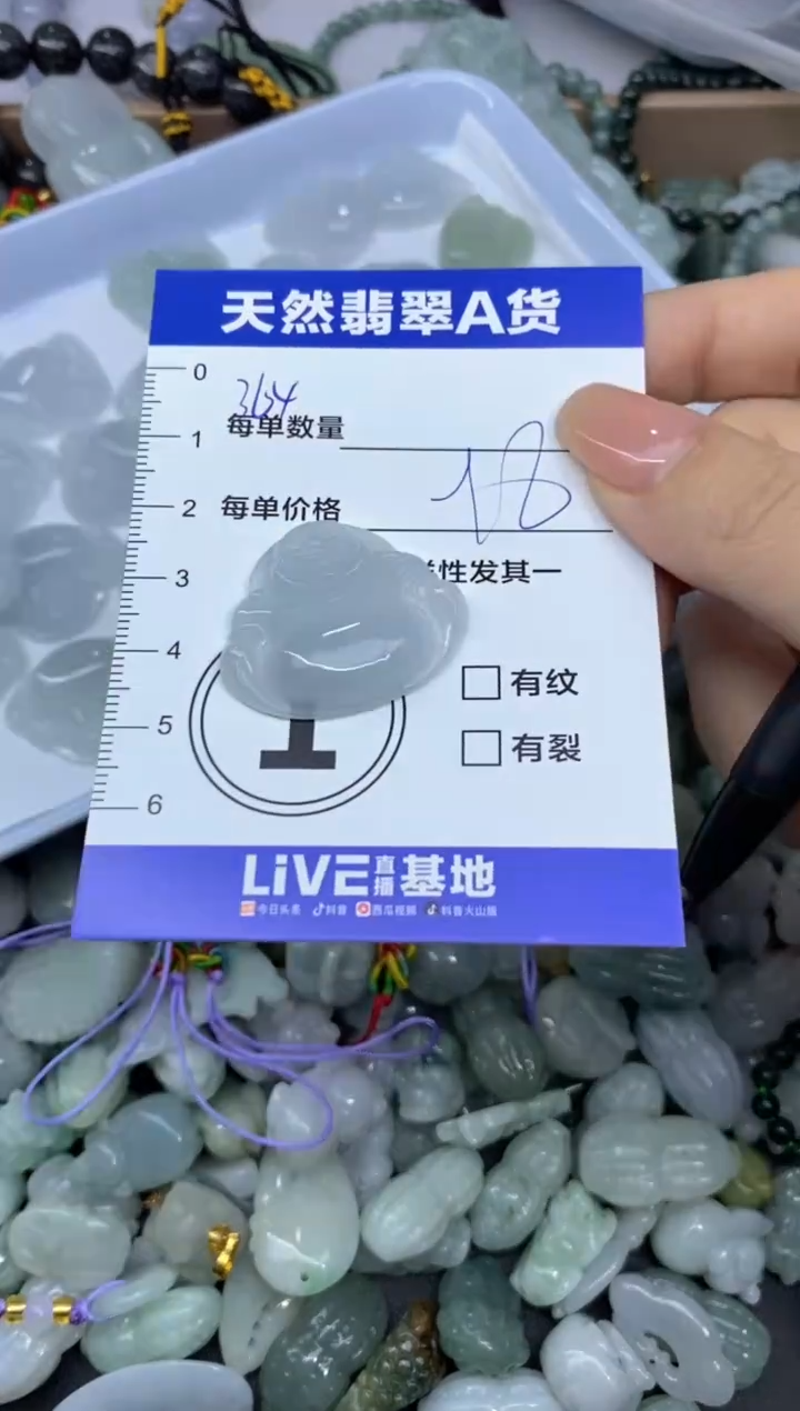 颈饰未镶嵌翡翠天然翡翠A货批量多样性发一件