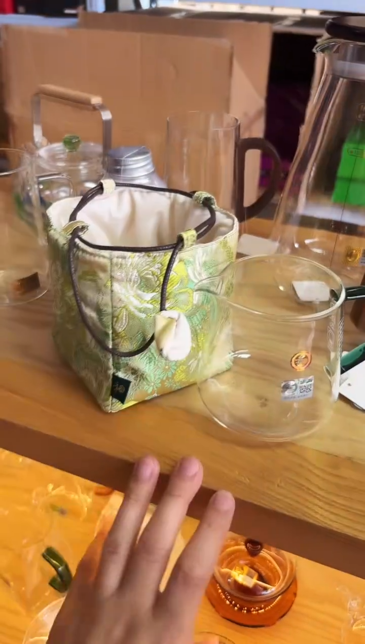 禾器/承轩茶海/墨绿+茶事包