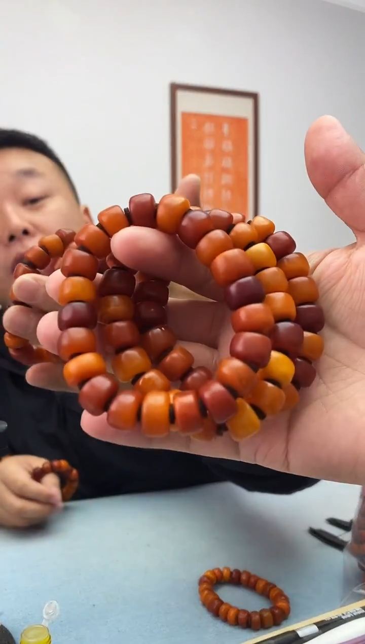 琥珀未镶嵌珠宝奇石假一罚十，多样性发一件022