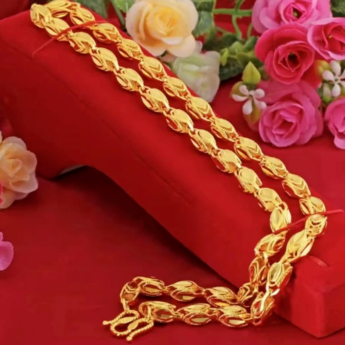 合金项链 合金项链新款凤眼项链时尚轻奢气质潮流百搭大气精美