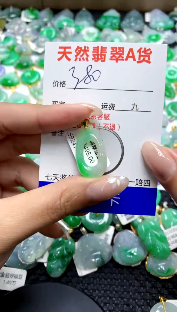 【闪购商品】翡翠颈饰18K金镶嵌111111111111