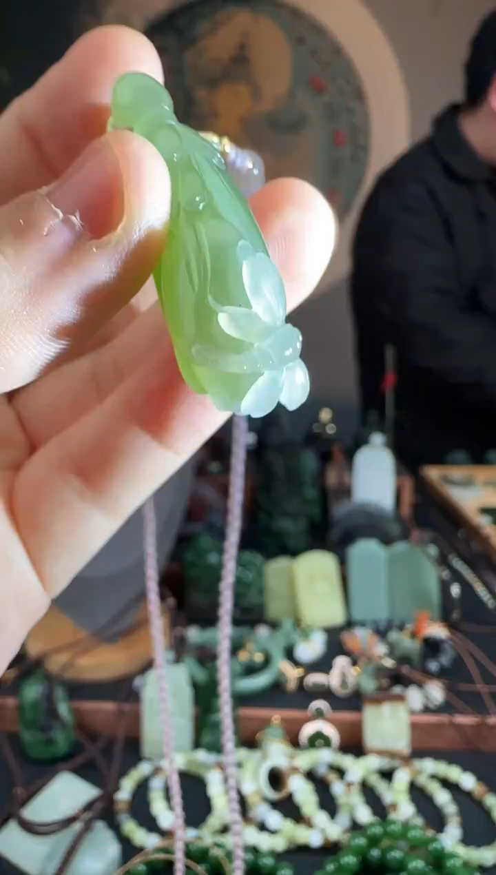 颈饰未镶嵌和田玉和田玉