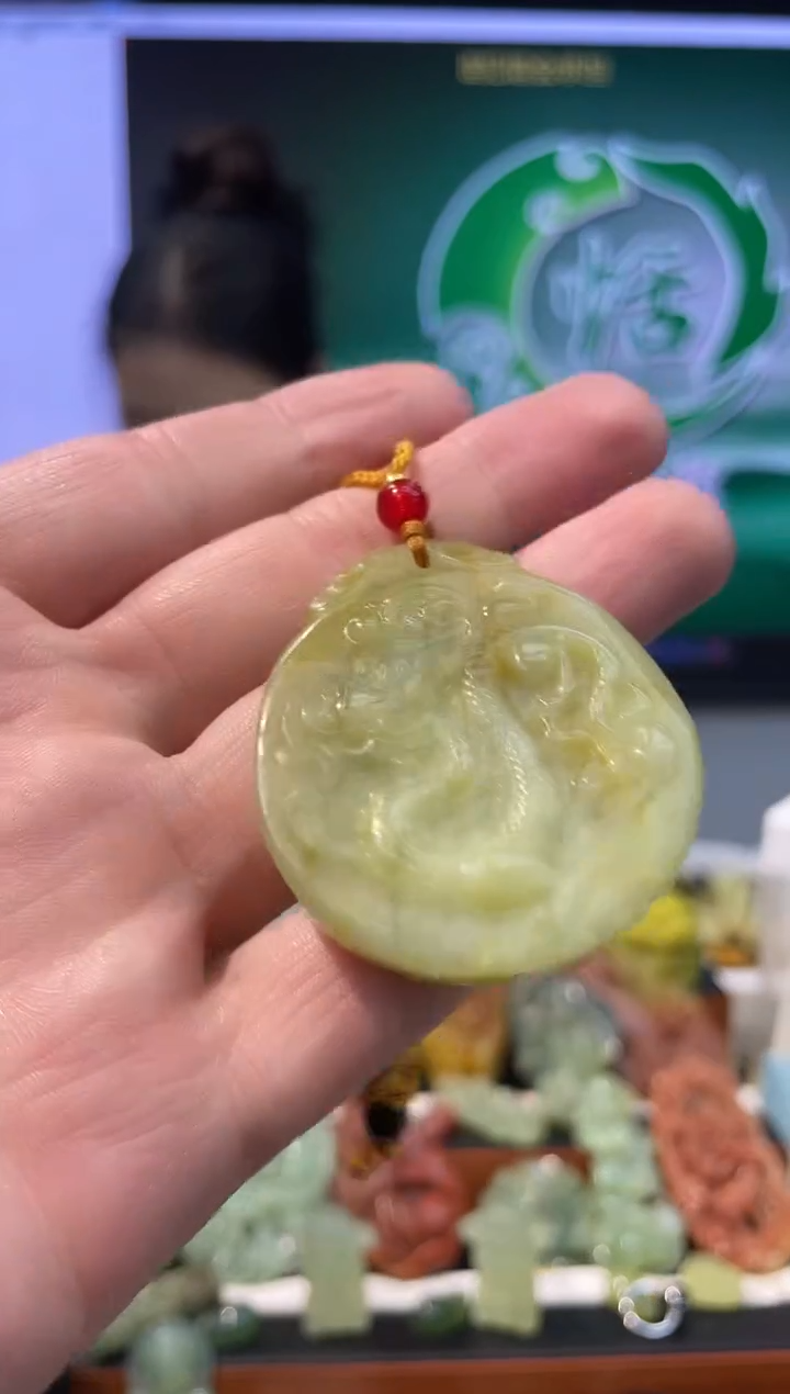 【闪购商品】岫玉吊坠未镶嵌·