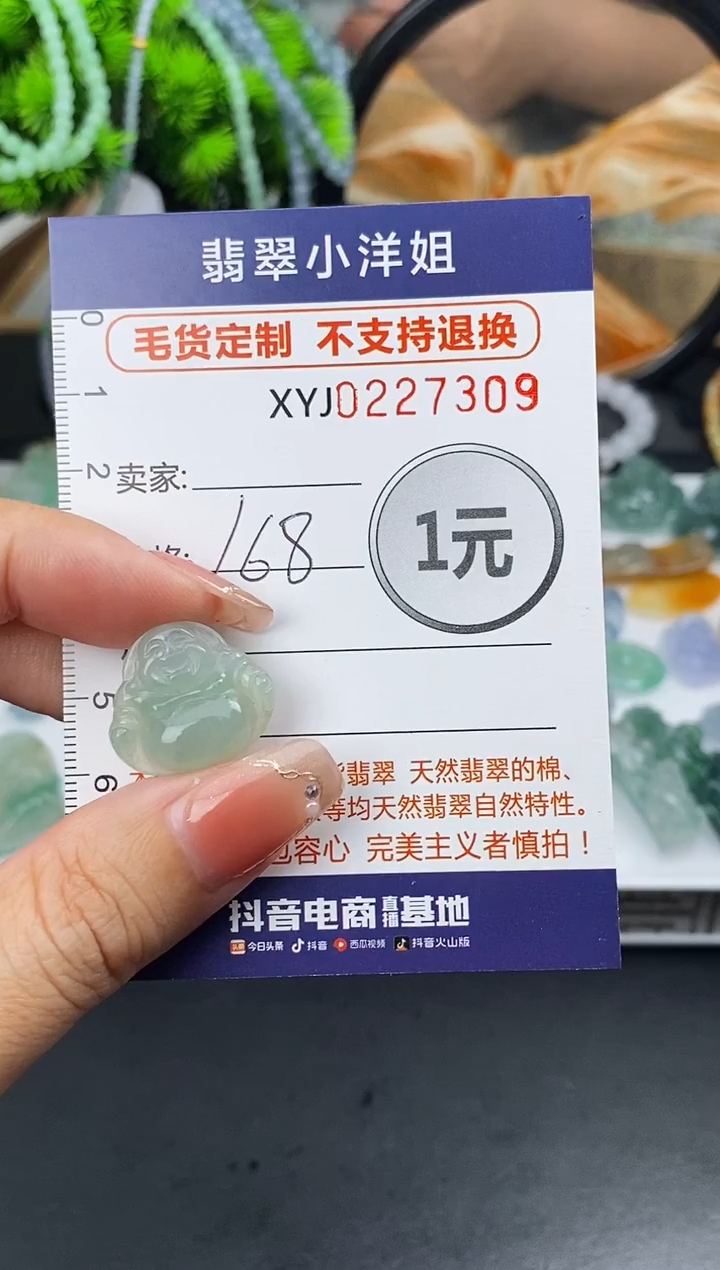 定制翡翠未镶嵌毛货商品不退换/ 7309