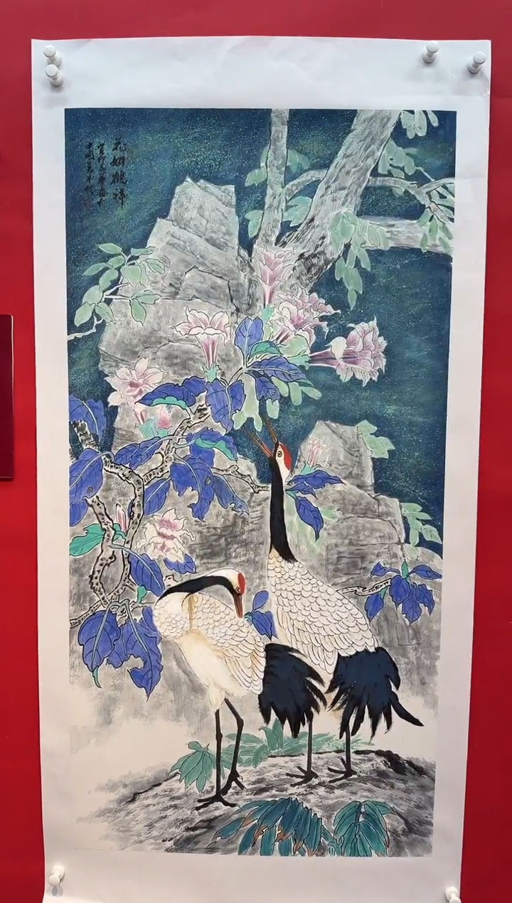 国画画家陆远华纯手绘原作