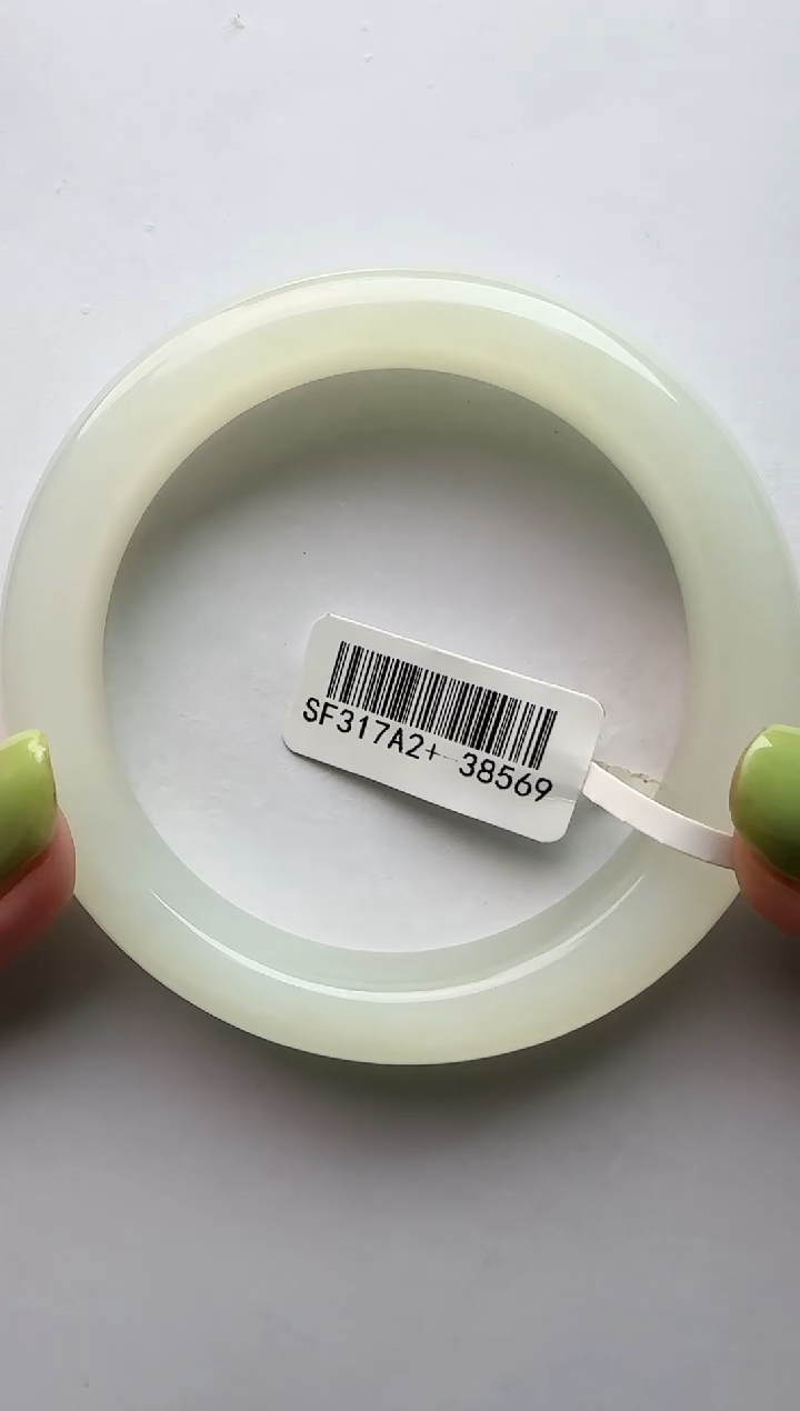 和田玉手镯未镶嵌鹅*鹅58+