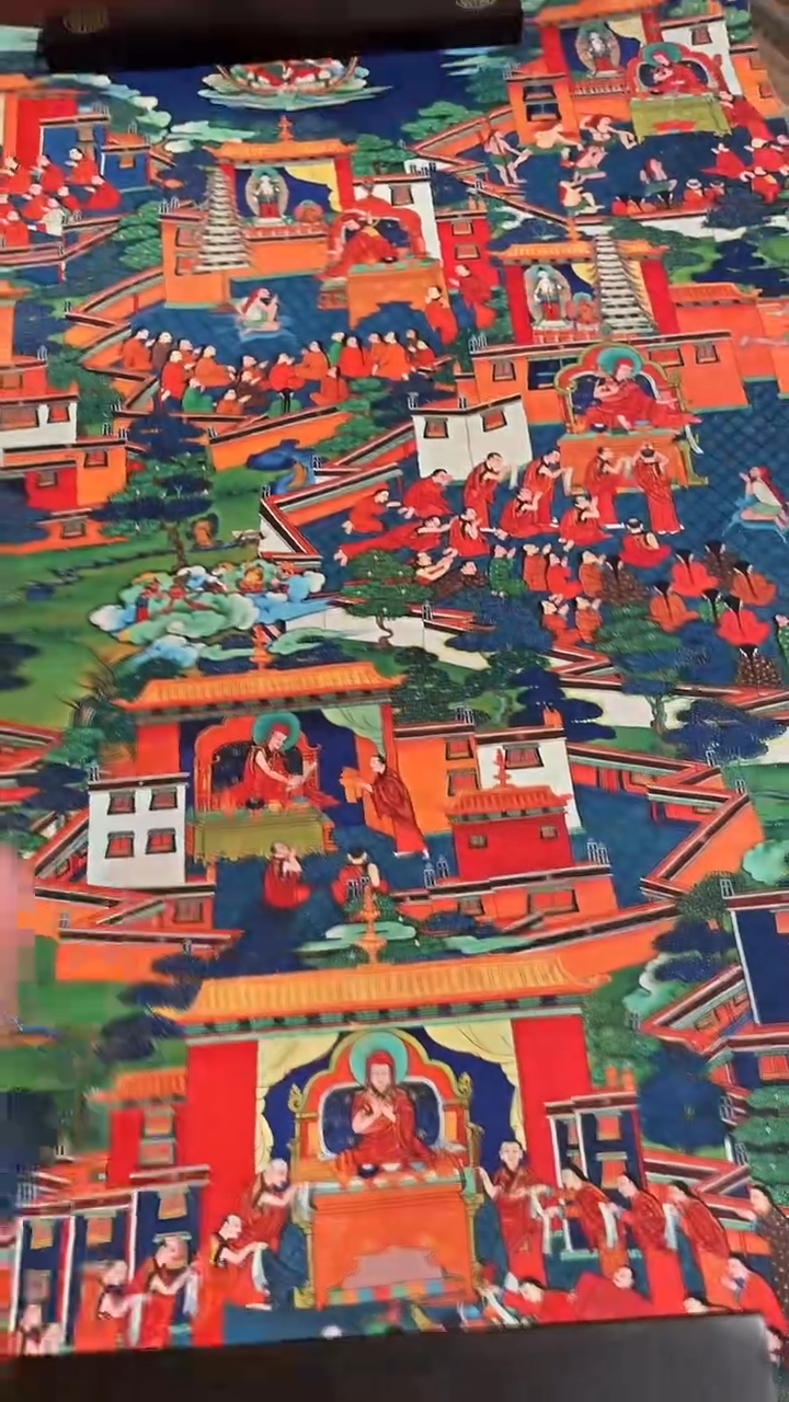 卷轴画手绘唐卡051