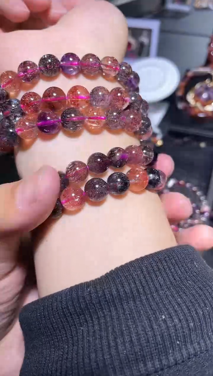 【闪购商品】水晶手链未镶嵌超七单圈（多样性发其一）