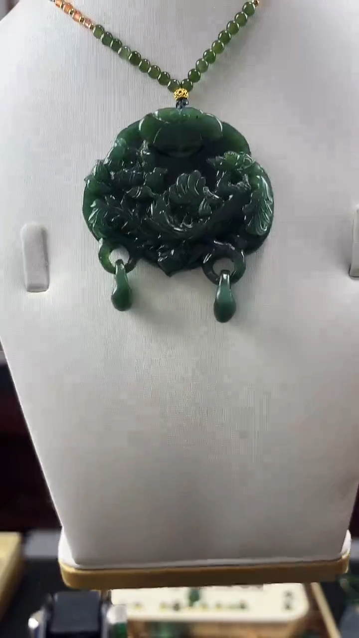 颈饰未镶嵌和田玉凤凰