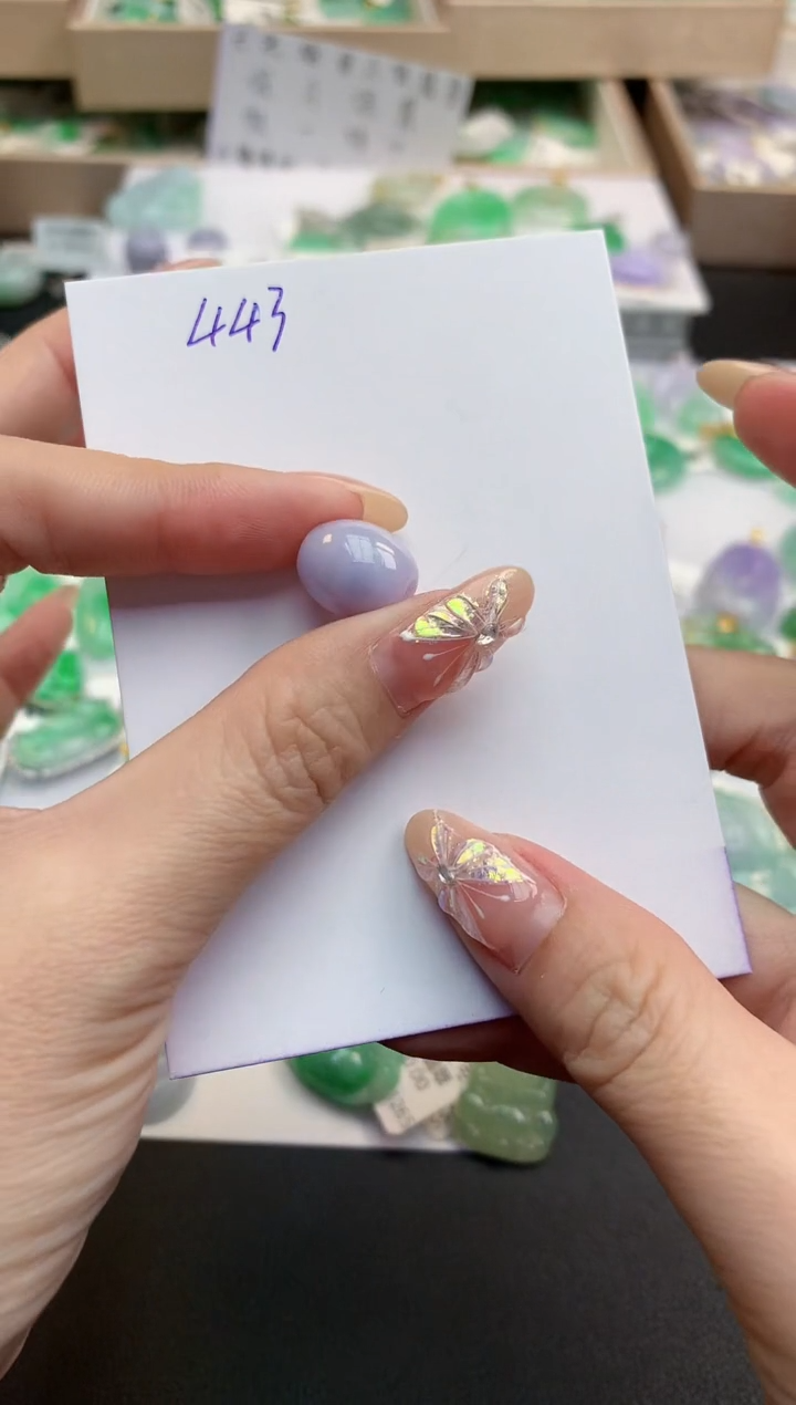 颈饰未镶嵌翡翠天然缅甸A货翡翠