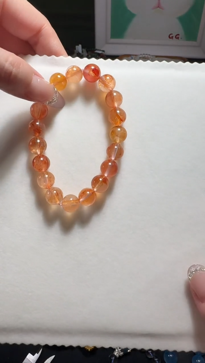 【闪购商品】水晶手串未镶嵌胶花手串