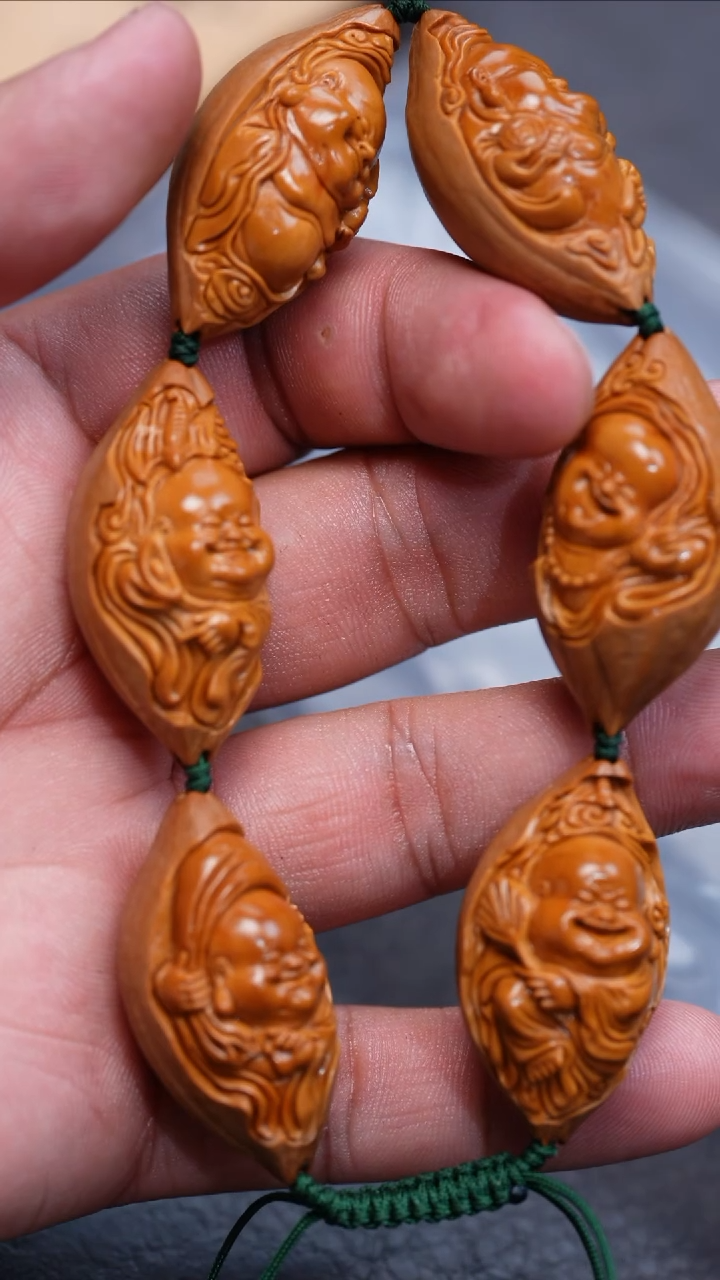 【闪购商品】橄榄核手串/手链2.1嵌入式六合弥勒