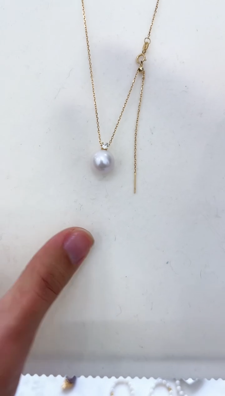 【闪购商品】淡水珍珠吊坠(赠链)银S925镶嵌11-12戴妃珍珠吊坠