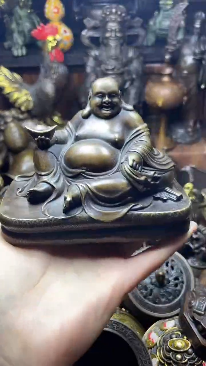 闪购链接，点击下单，有运费险，铜摆件