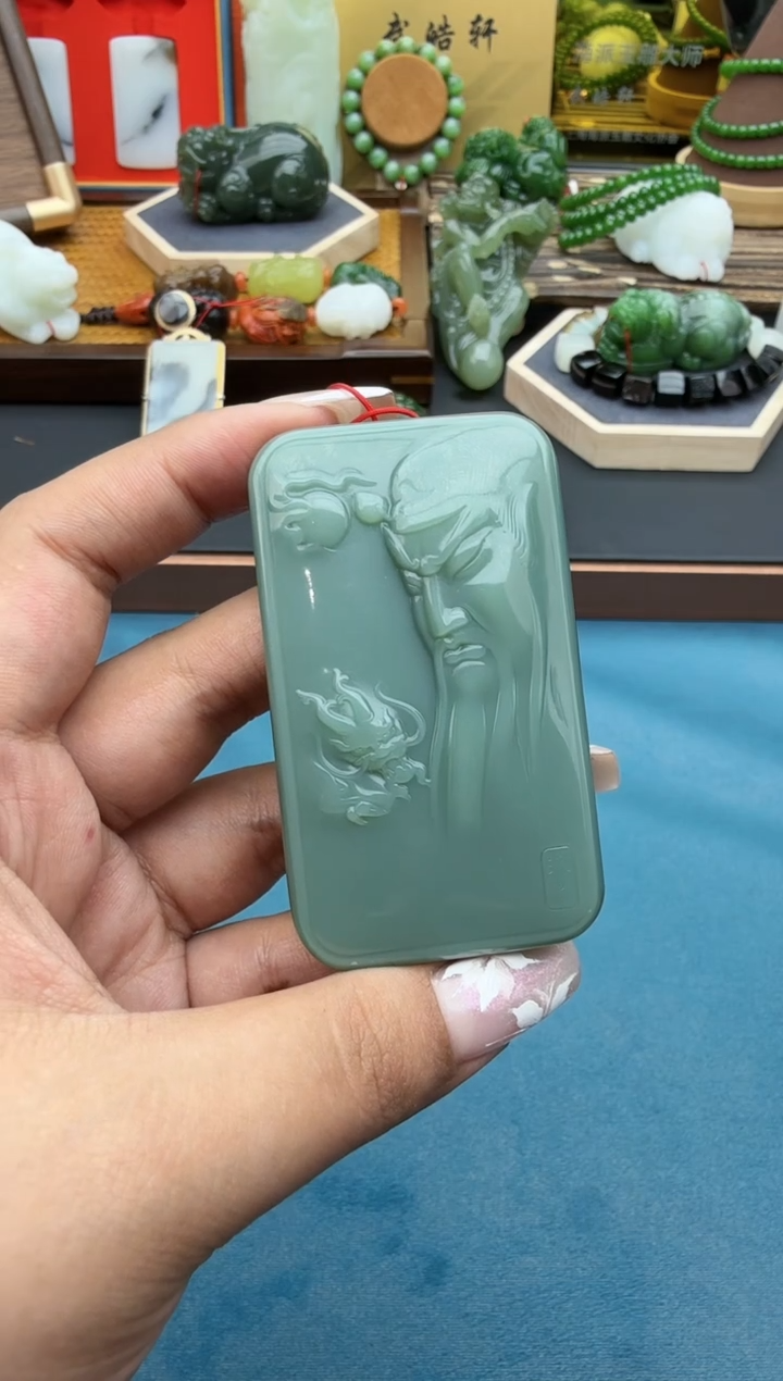 未镶嵌和田玉挂件byfq