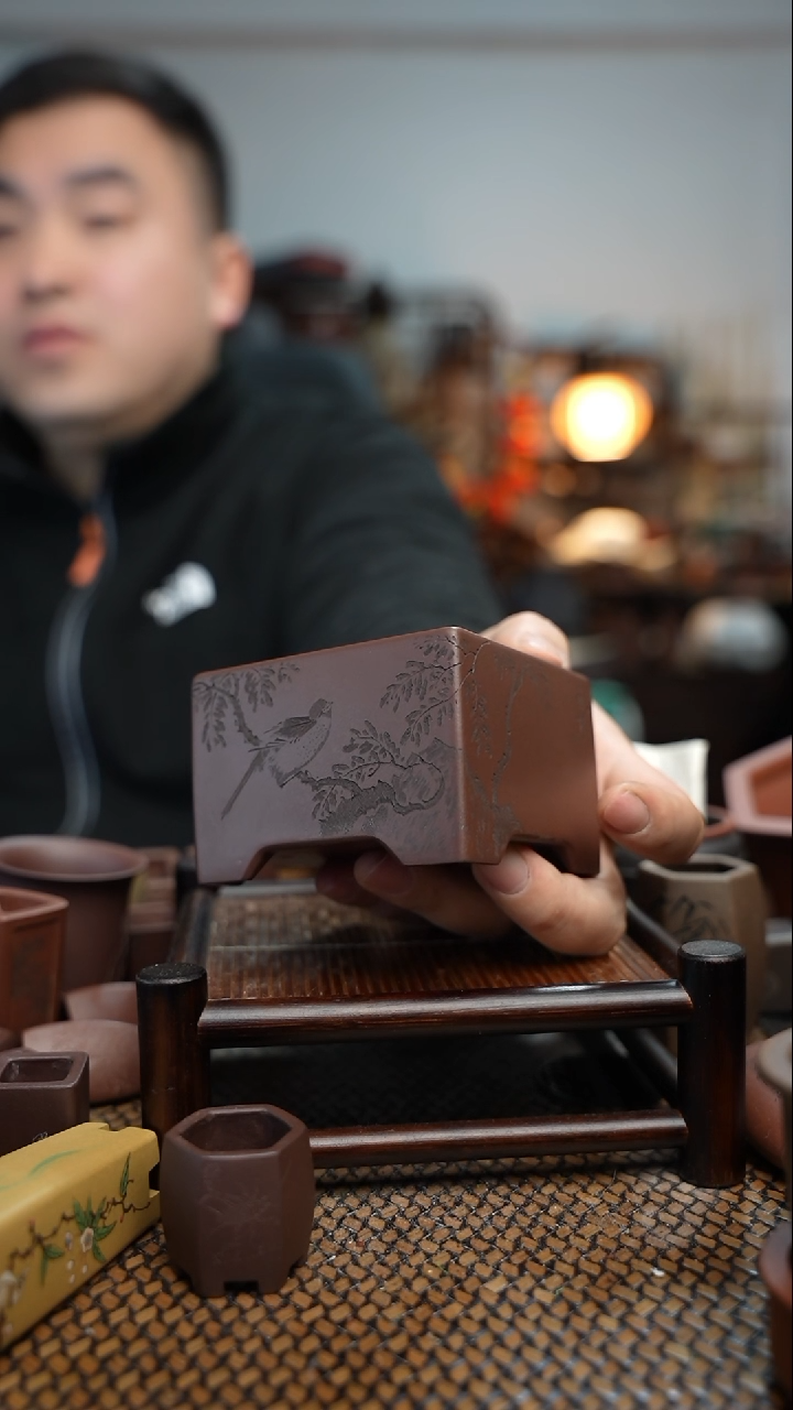 【闪购商品】紫砂花盆長木軒精品紫砂