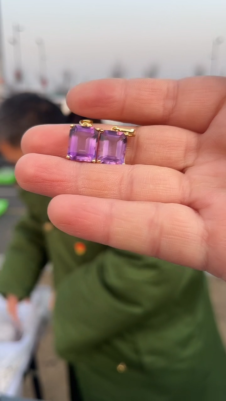 【闪购商品】紫晶吊坠(不含链)未镶嵌天然多样性发一