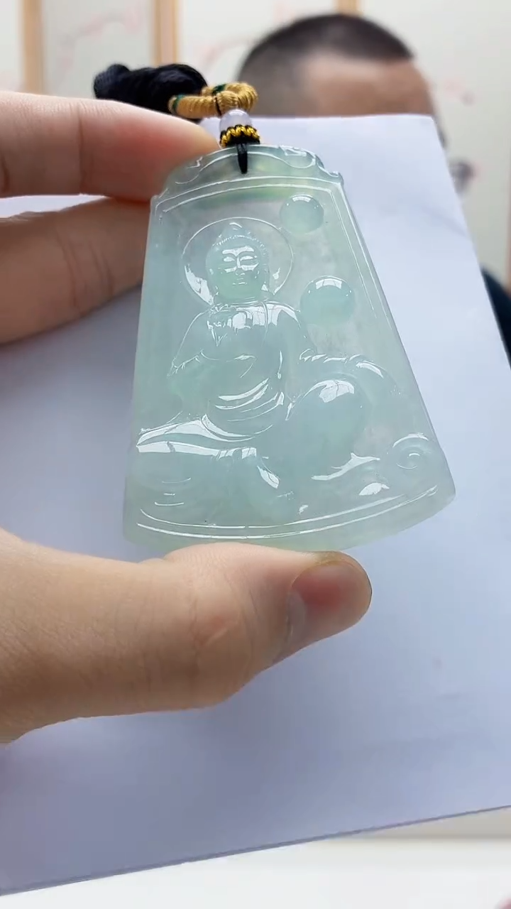 未镶嵌定制翡翠5167bb-毛货挂件59