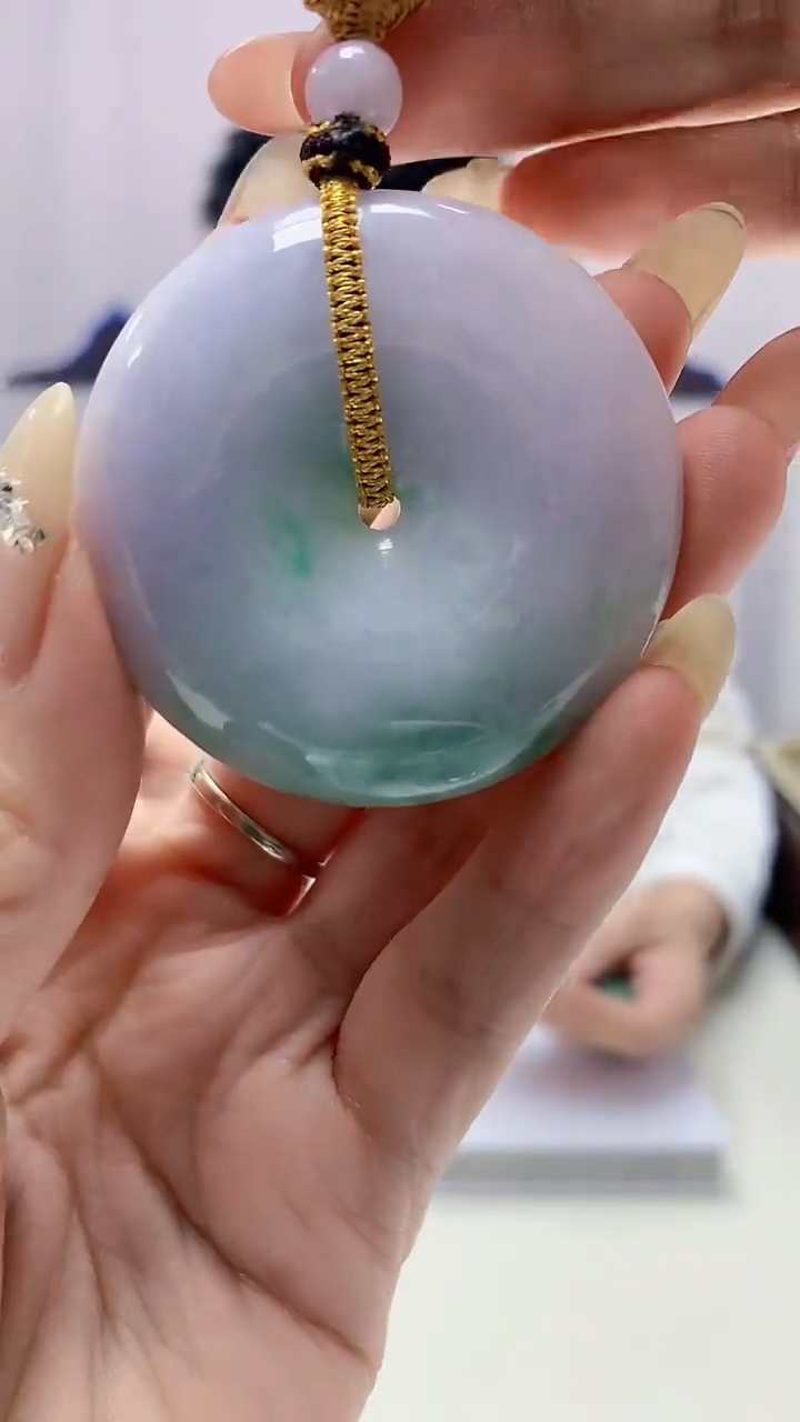 【闪购商品】定制翡翠未镶嵌5028DD-毛货挂件扣子156