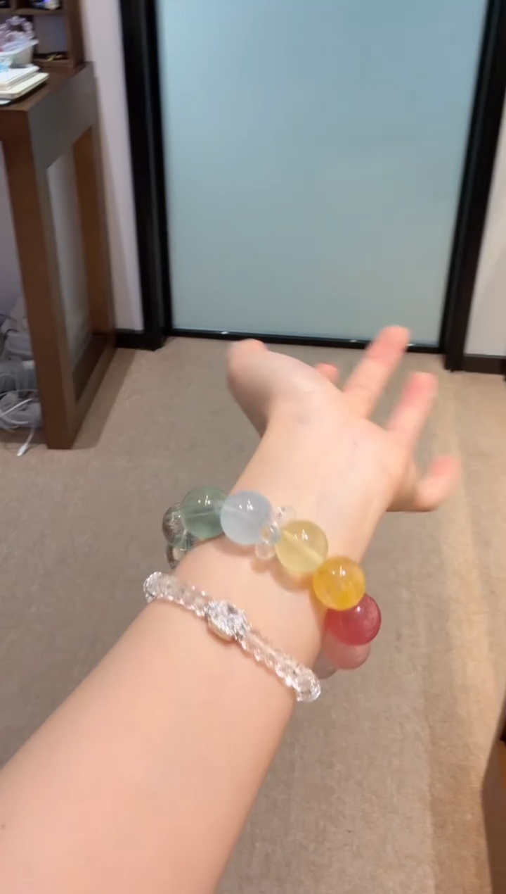 水晶手串未镶嵌）拍4单发一串 拍1单发单珠 多样性发货