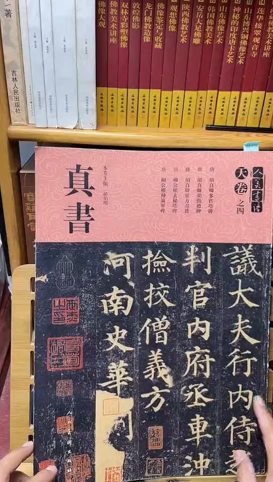人美书谱 天卷（之四）真书（唐柳公权玄秘塔碑）孙伯翔编库位E11-2