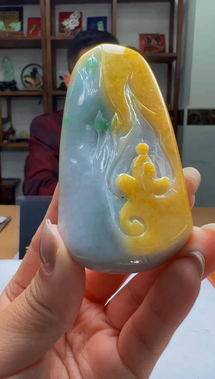 【闪购商品】定制翡翠未镶嵌6-Q2025-3-6-38