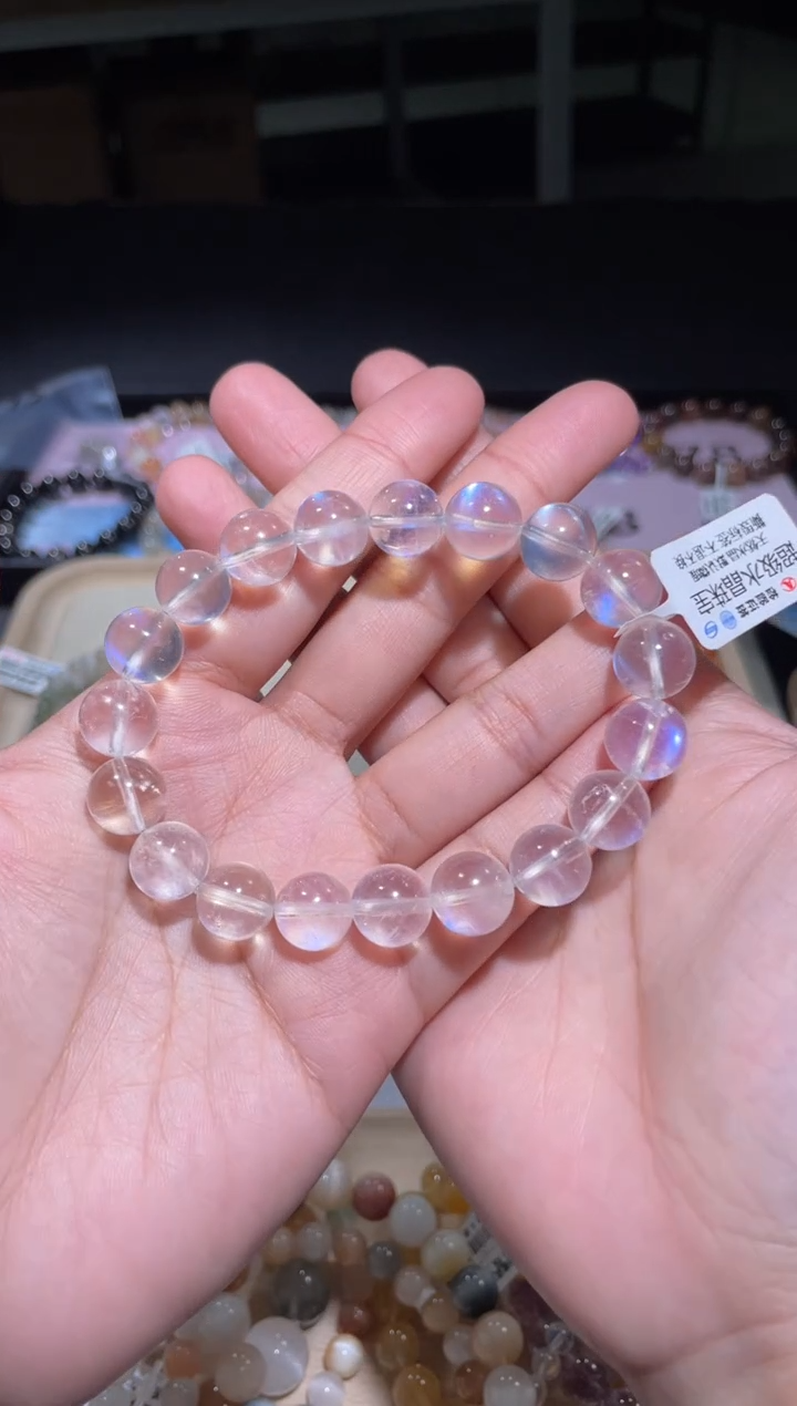【闪购商品】月光石手链未镶嵌83号多样性发货一Q 11+