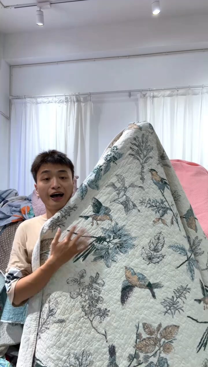 棉220*240纯棉床盖6号微瑕