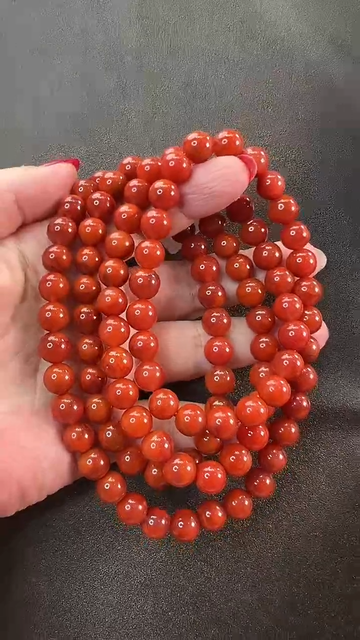 【闪购商品】南红玛瑙颈饰未镶嵌项链