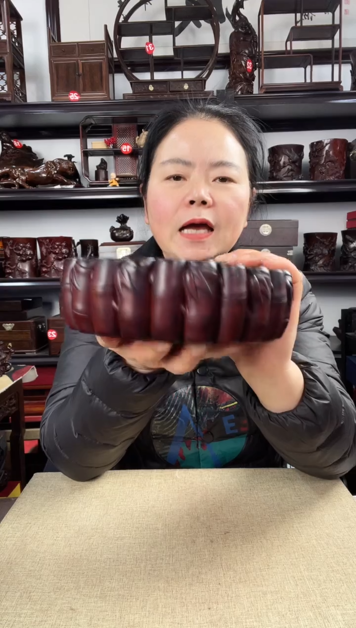 木172瑕疵老李红木工艺品