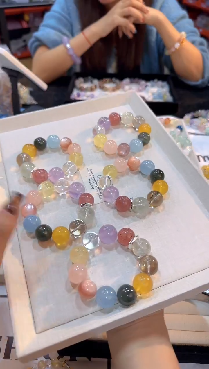 合金手串水晶001/多样性发其一/卡17-18