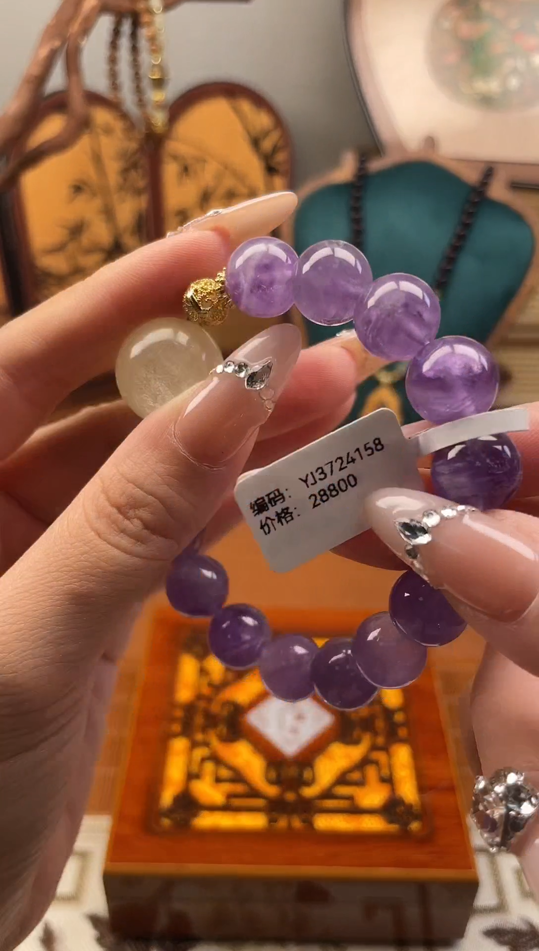 未镶嵌柏木手串千禧手串撤柜链接（多样性发其一）￥