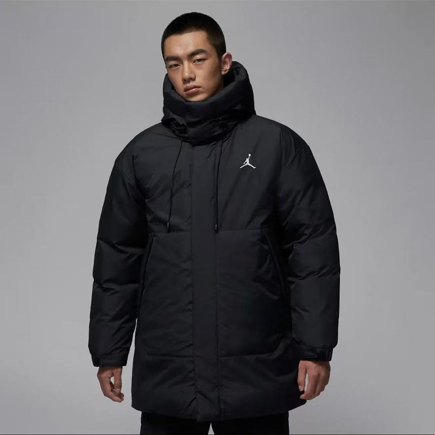 NIKE耐克男子AS M J FLT DOWN PARKA厚羽绒服-HV0539-010