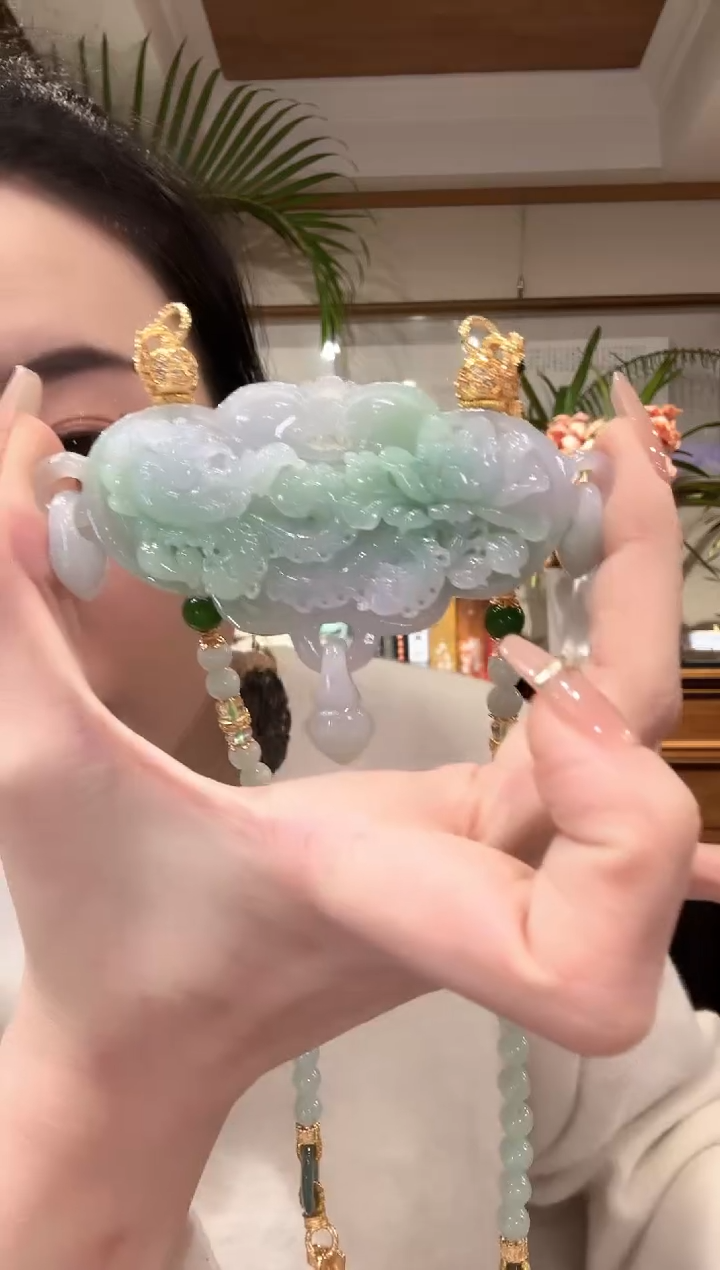 【闪购商品】翡翠颈饰未镶嵌国风