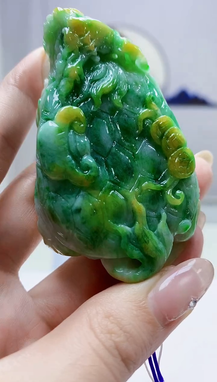 定制翡翠未镶嵌5159jw-毛货挂件118