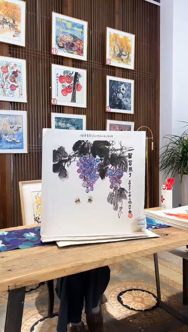 版画版画耿玉琨名章限量版画S