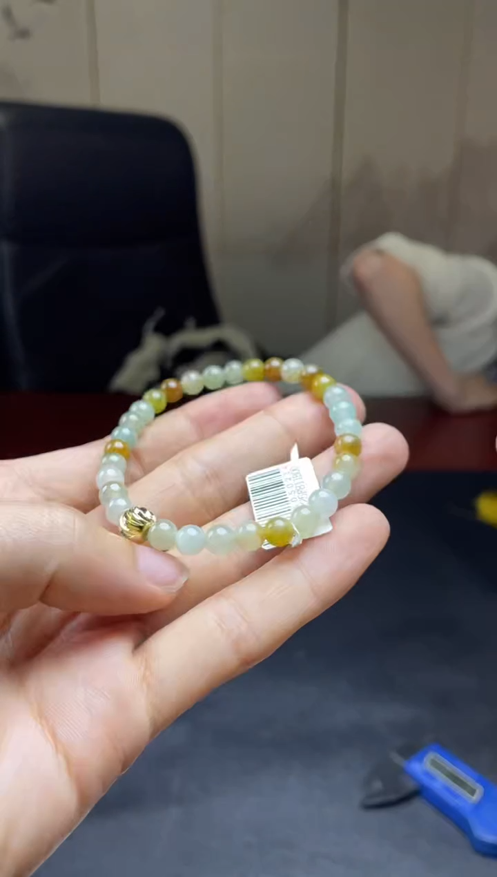 未镶嵌手串翡翠珠串 拍一发一