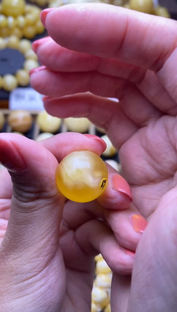 【闪购商品】琥珀裸石未镶嵌 大小姐珠宝严选74