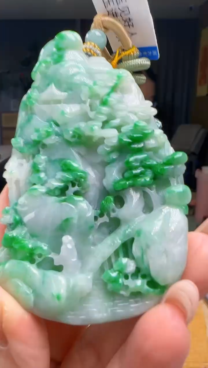 【闪购商品】翡翠颈饰未镶嵌YJ@@960Q3J15351