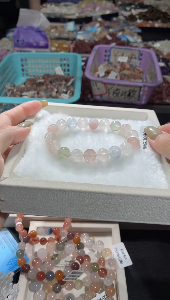 未镶嵌手链水晶341号  多样性发一V   10+