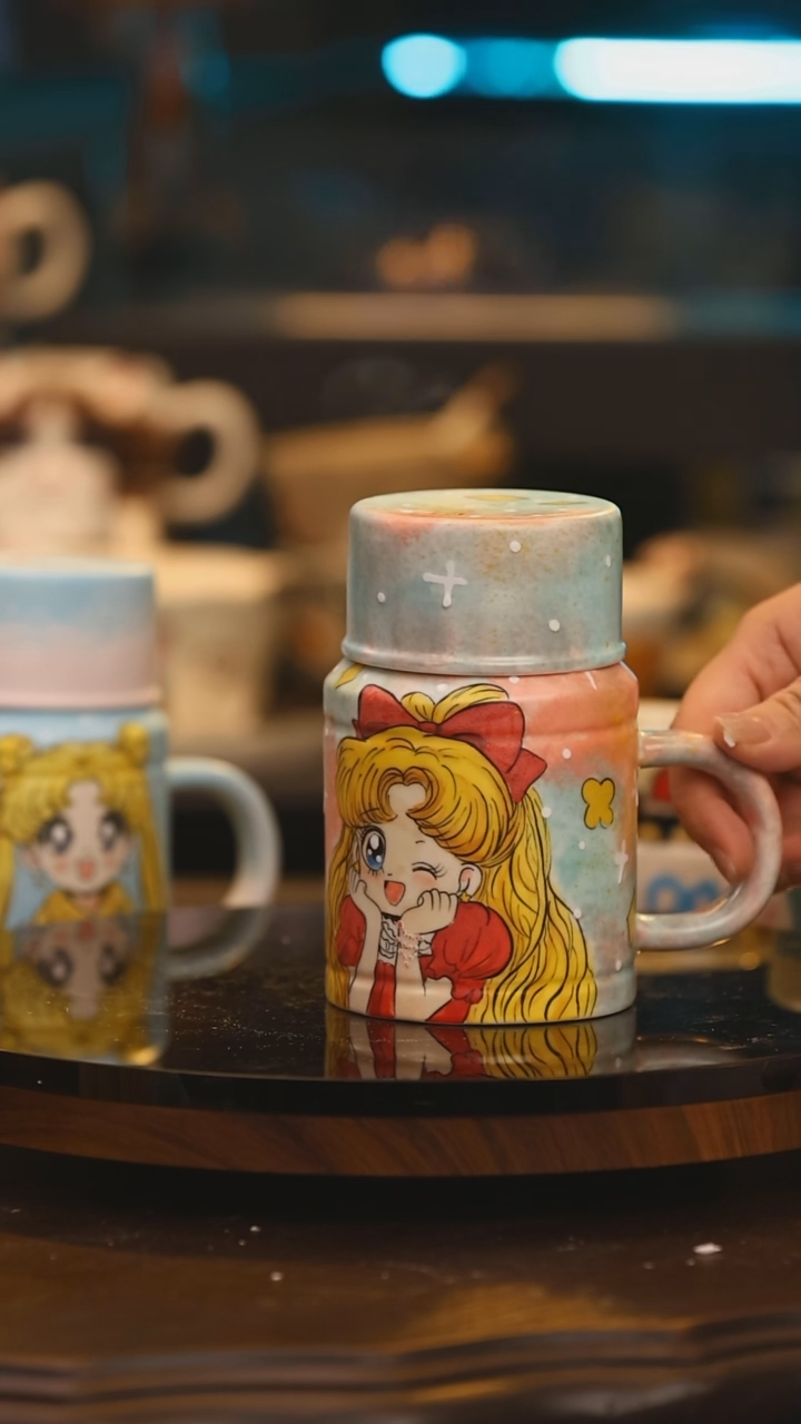 【闪购商品】摆件景德镇高温釉下彩手绘