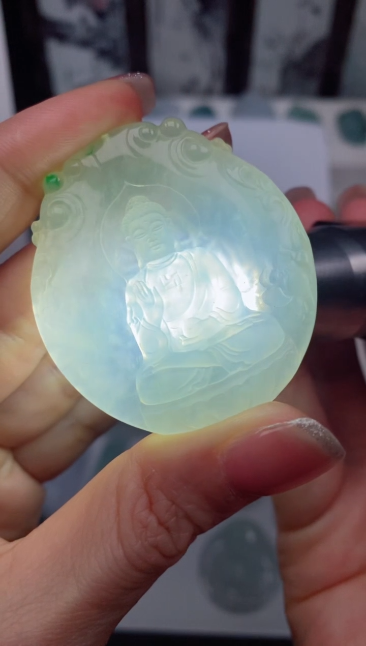 【闪购商品】翡翠颈饰未镶嵌吊坠