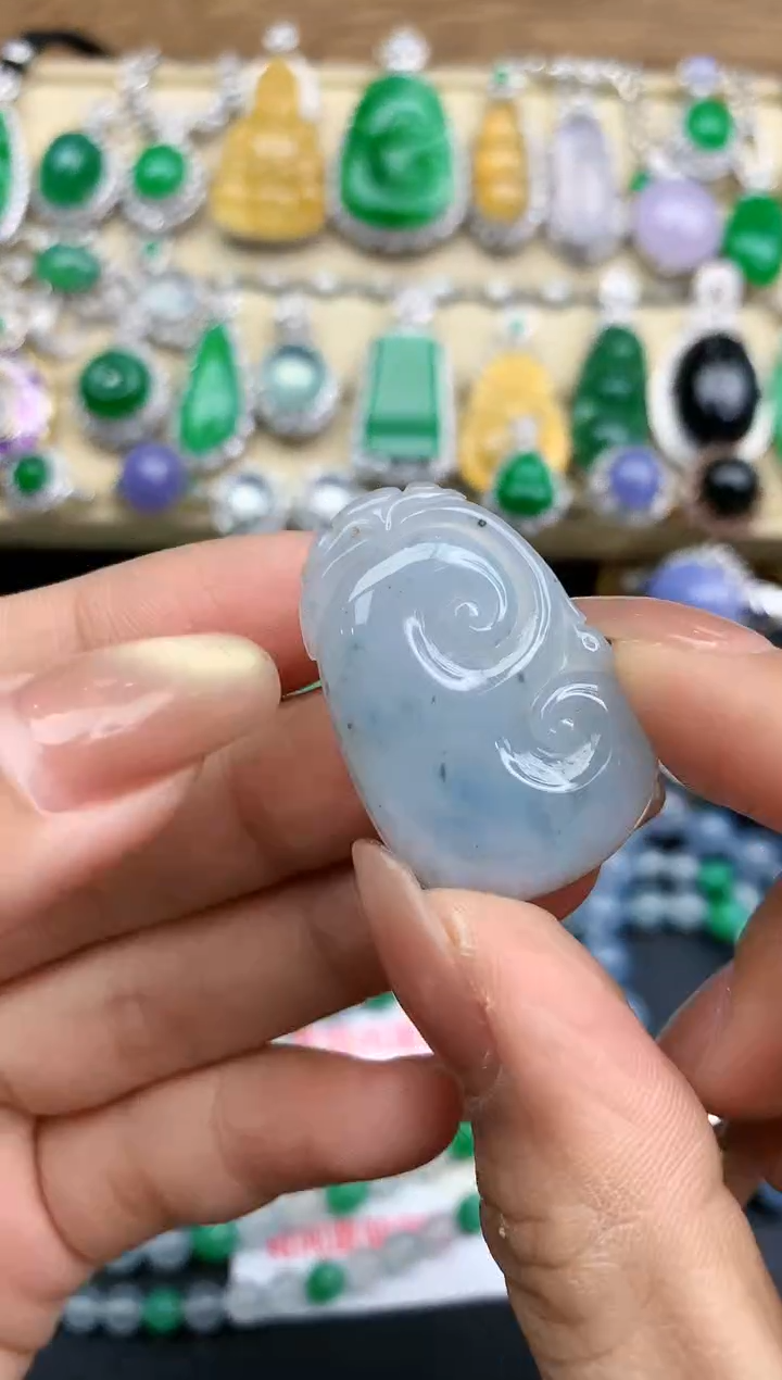 颈饰未镶嵌翡翠157-中国好珍宝